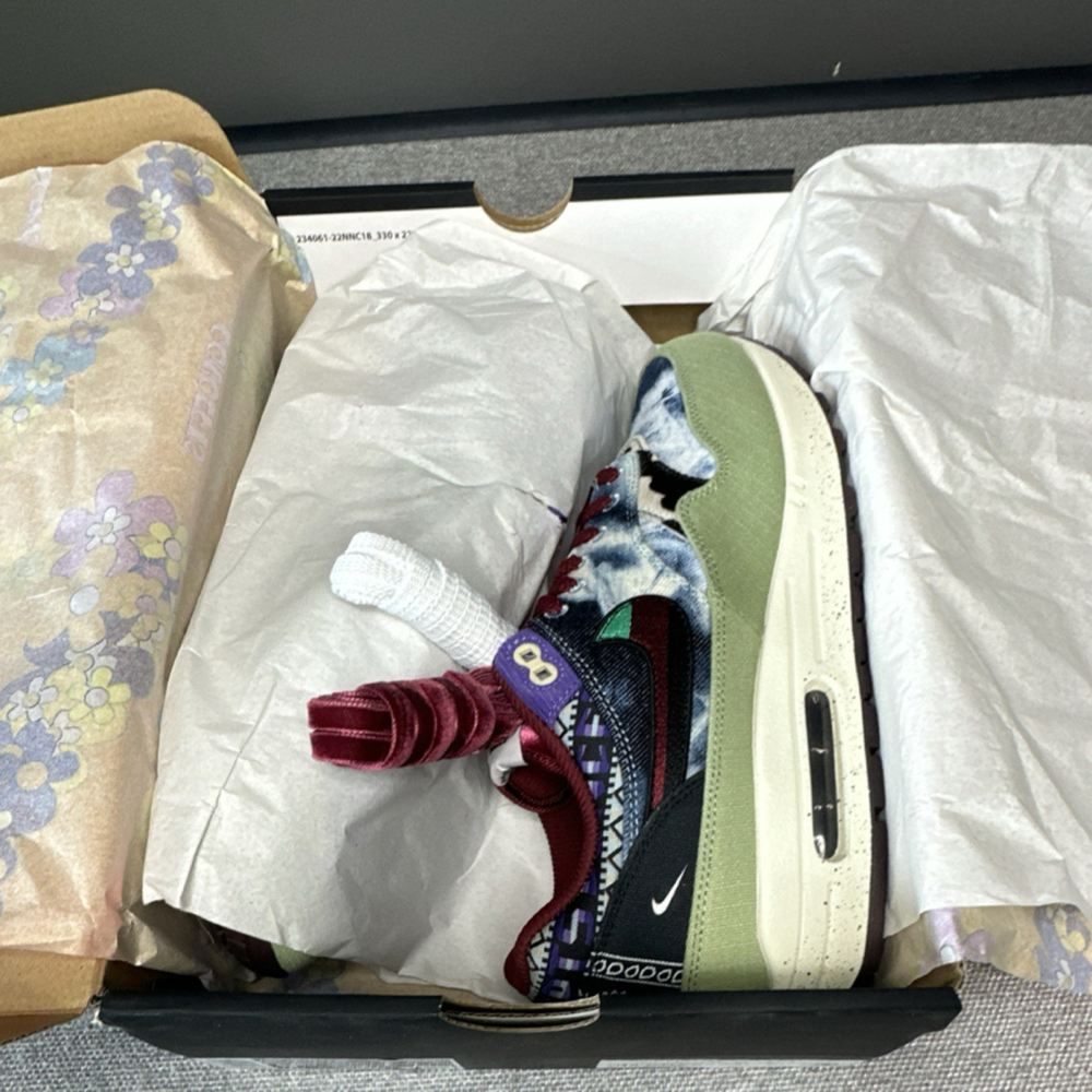 Nike Air Max 1 SP Concepts Mellow Multicolor Paisley size 7
